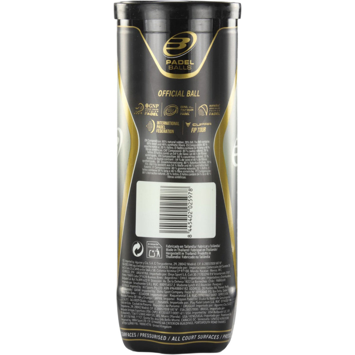 Bullpadel Next Pro Padelballen – Tube