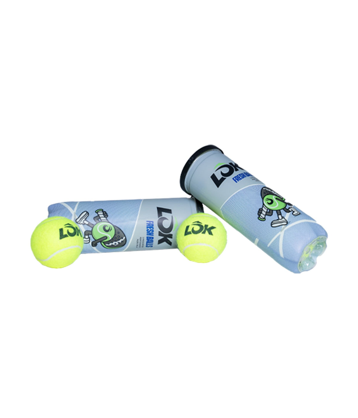 Lok Fresh Padel Ballen - Tube