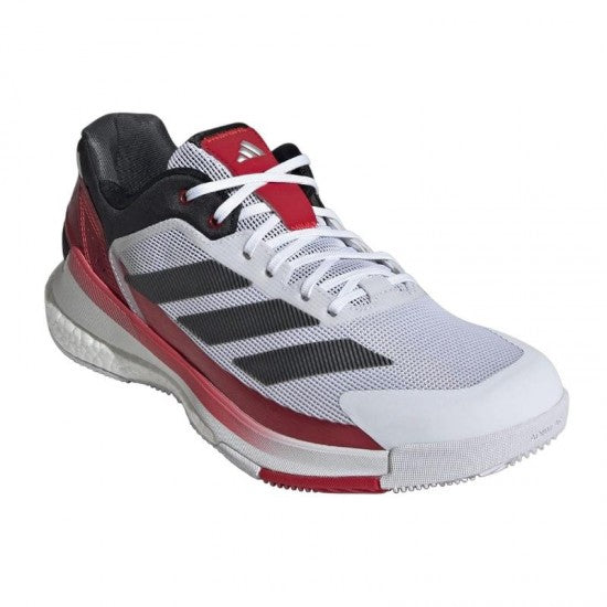 Adidas Crazyquick Boost Padel Schoen  White Black