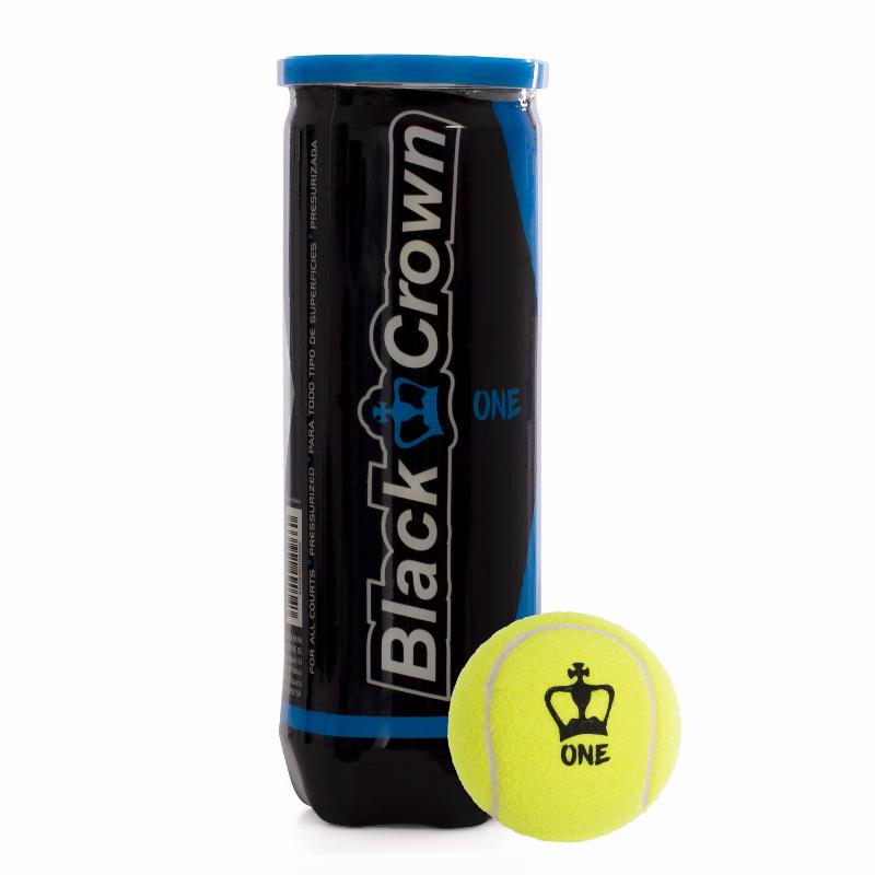 Black Crown One Padel Ball - Tube