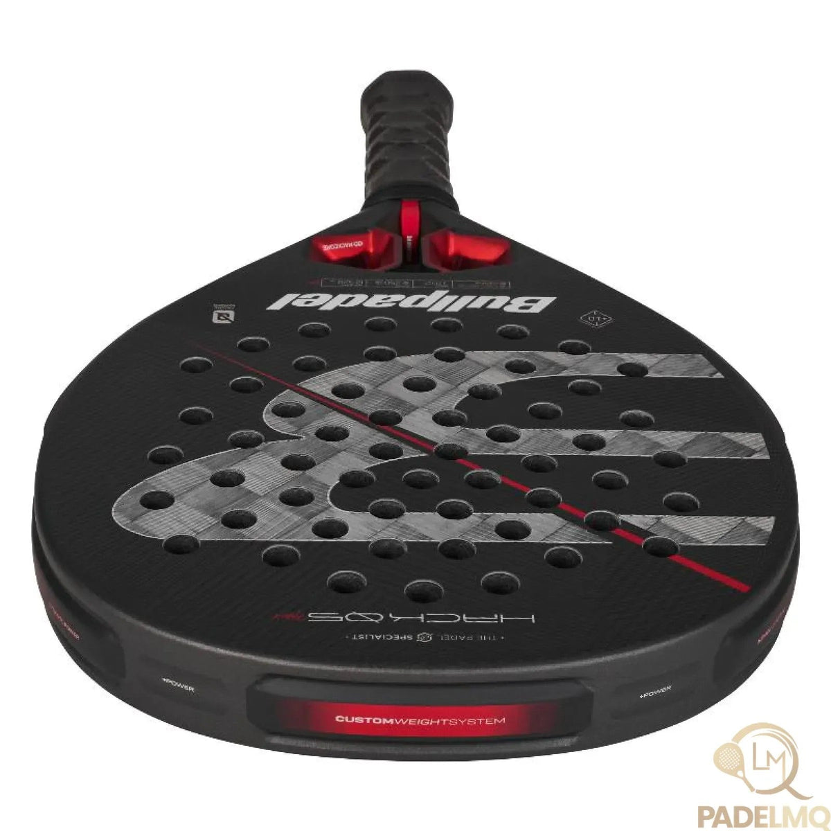 Bullpadel Paquito Navarro Hack 05 Hybrid 2027 padelracket – PadeLMQ – foto 4