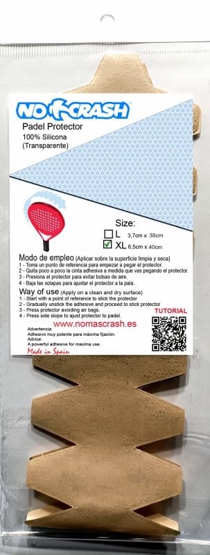 No+ Crash - Silicone Beschermtape transparant XL