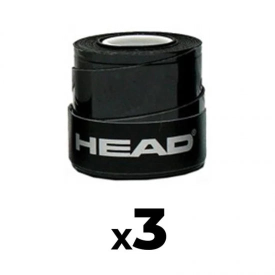 Head Xtreme Soft Overgrip Zwart - 3 Stuk
